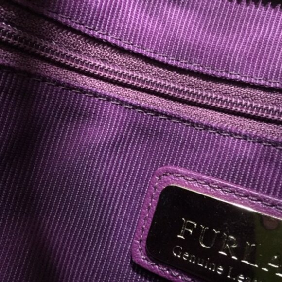 Furfla Plum Purple Purse - Picture 7 of 10